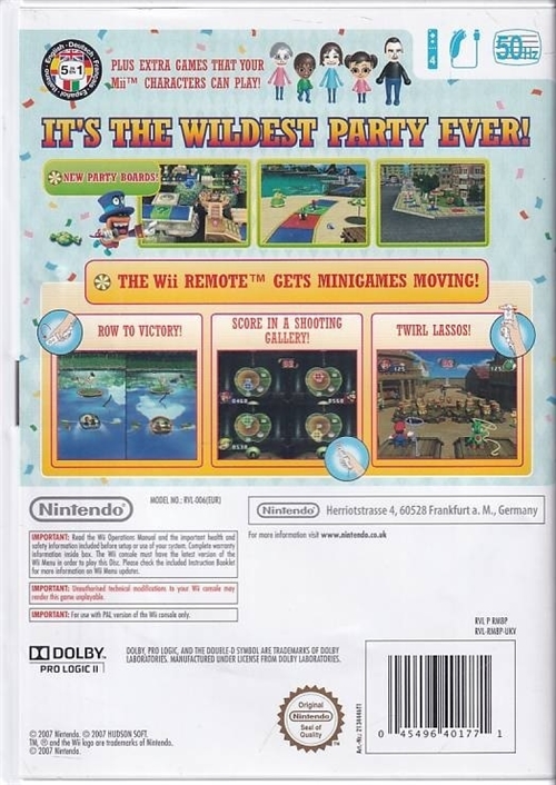 Mario Party 8 - Selects - Wii (B Grade) (Genbrug)